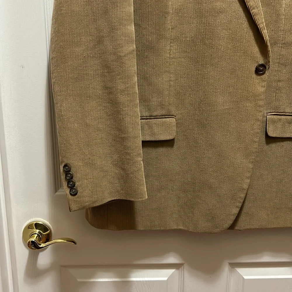 Chaps Blazer Sports Coat Jacket Corduroy Men’s 50R - Picture 3 of 12